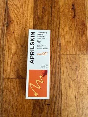 APRILSKIN Carrotene Clearing Solution - Orange & White Packaging